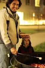 S’mores In The Courtyard